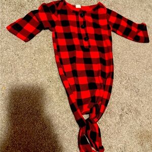 Buffalo Plaid Nightgown Newborn